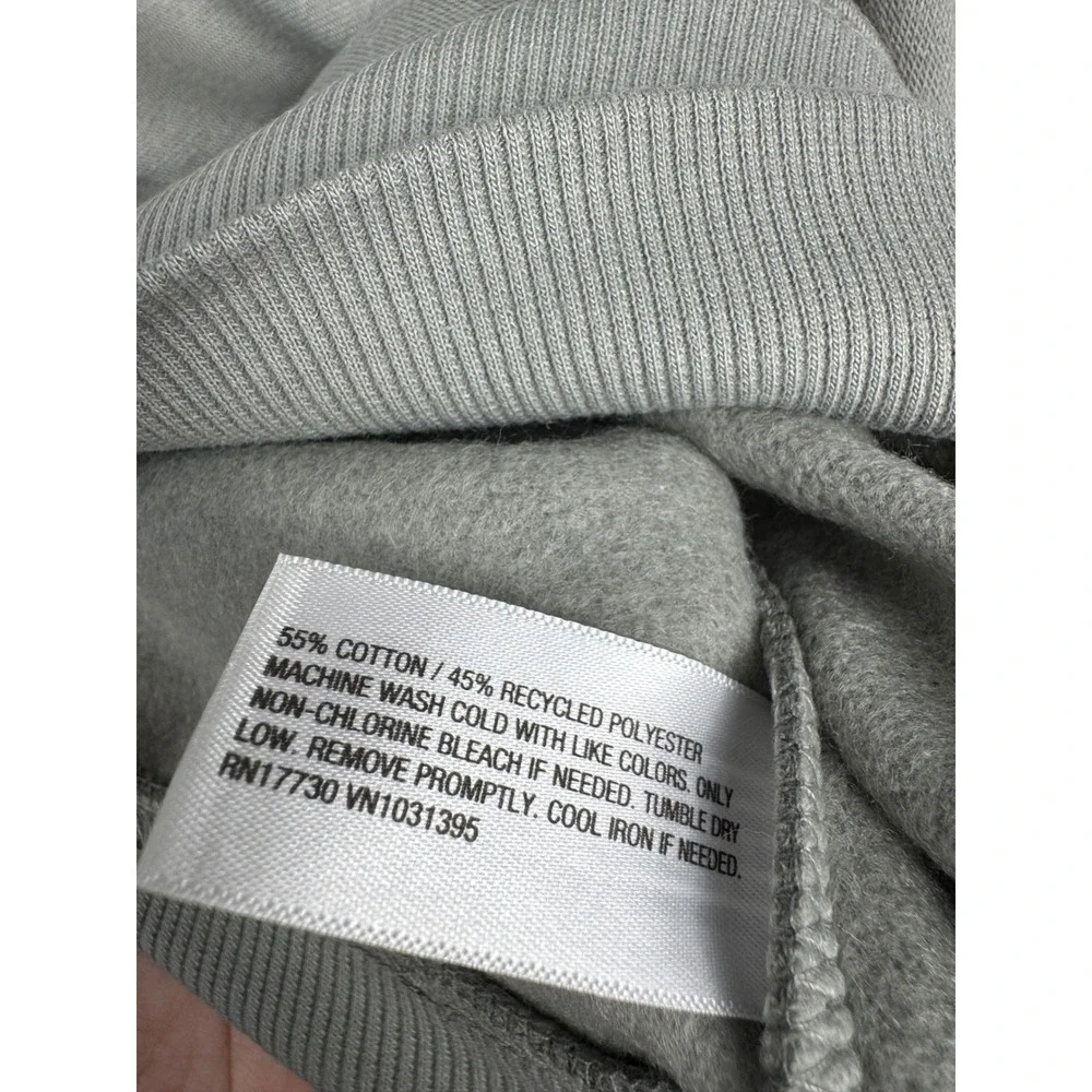 Wild Fable Cropped Hoodie Sage Green Olive Sweatshirt XL NEW - Picture 4 of 4